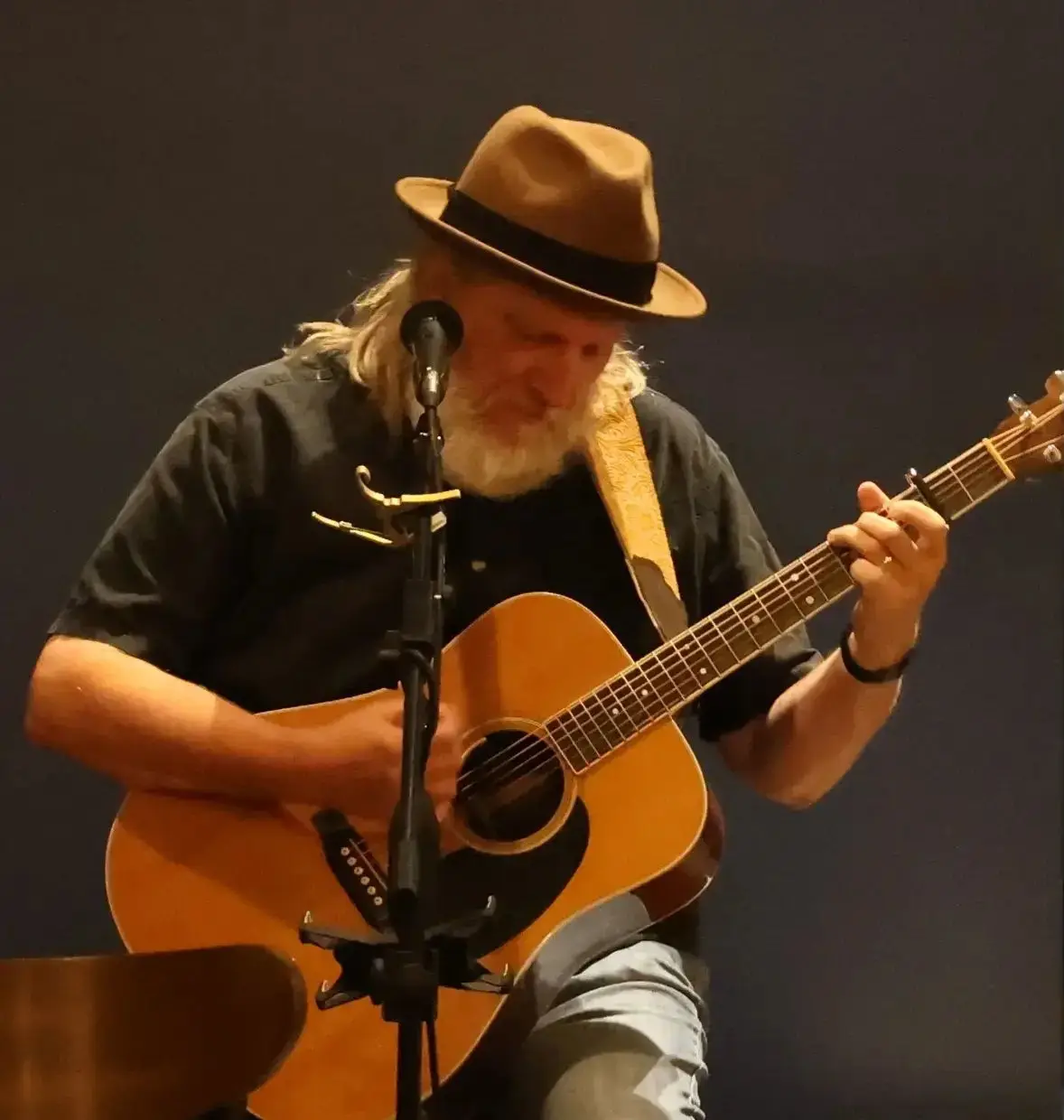 Danny Coleman playing guitar
