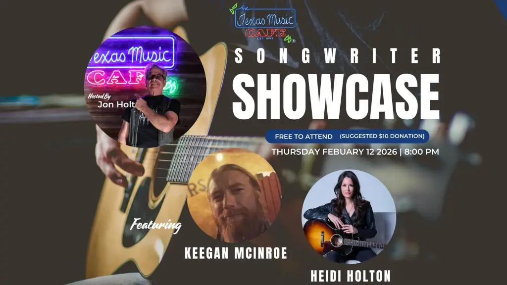 Songwriter Showcase Feb 2026